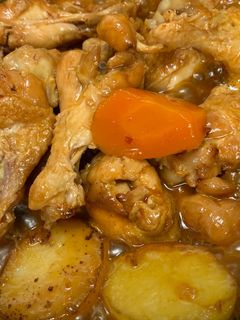 (醬油糀)鶏手羽元の韓国風煮-レシピのメイン写真