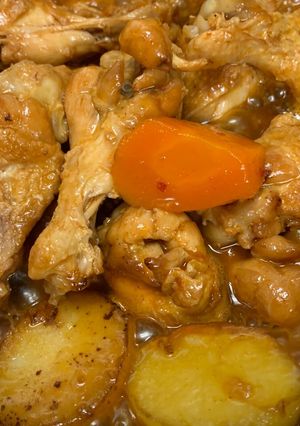 （醬油糀）鶏手羽元の韓国風煮-レシピのメイン写真