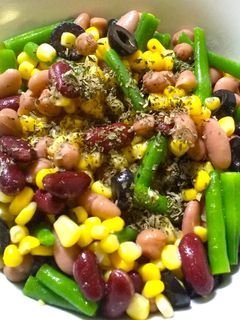 豆とコーンのアルデーシュ風サラダ-レシピのメイン写真