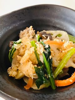 サバ缶で☆サバと野菜のみぞれ和え-レシピのメイン写真
