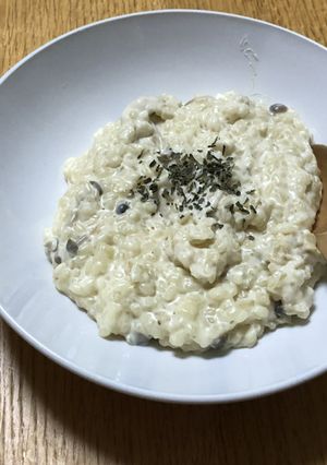 やさしい味の米から作る牛乳リゾット-レシピのメイン写真