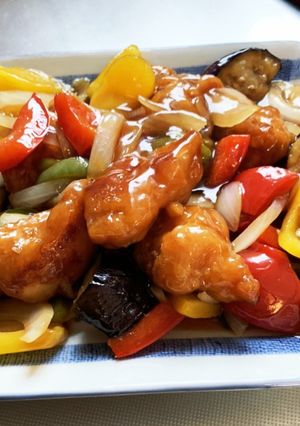業務スーパーの商品で簡単　唐揚げ酢豚-レシピのメイン写真