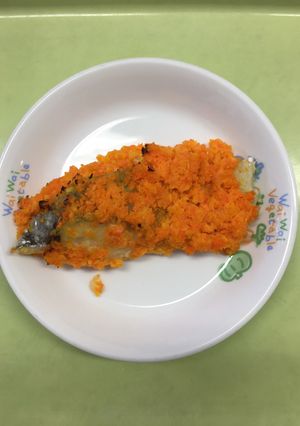 【保育園給食】白身魚のもみじ焼き-レシピのメイン写真