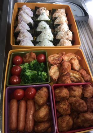 お手軽お花見弁当-レシピのメイン写真