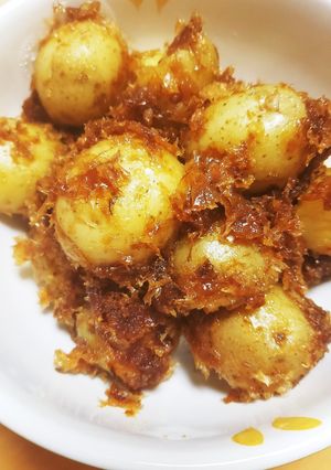 新じゃがのバター味噌炒め♡鰹節和え-レシピのメイン写真