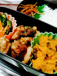 竹輪の磯辺揚げと作り置き総菜のお弁当-レシピのメイン写真