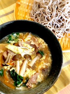 具沢山のあったかつけ蕎麦♬-レシピのメイン写真