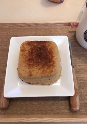 卵なし！プロテイン蒸しパン（トースト）-レシピのメイン写真