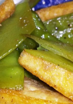 さやえんどうと厚揚げの炒め物☆-レシピのメイン写真