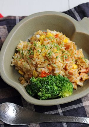 魚肉ソーセージ&ルーで簡単ドライカレー-レシピのメイン写真
