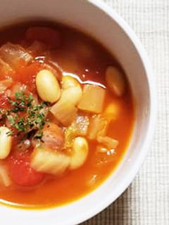 具だくさん野菜ともち大豆のトマトスープ-レシピのメイン写真