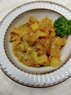 超簡単 サバ味噌煮缶クリームカレー煮込み-レシピのメイン写真