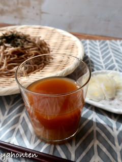 醤油+あま酒で食べるざるそば-レシピのメイン写真