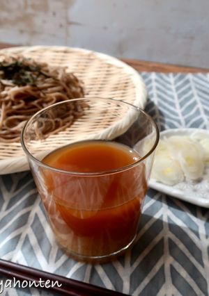 醤油+あま酒で食べるざるそば-レシピのメイン写真