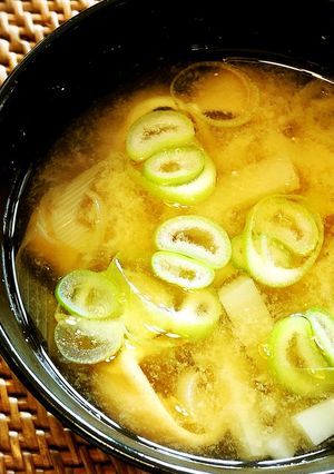 大根の皮のお味噌汁-レシピのメイン写真