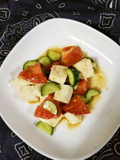 保育園給食★豆腐サラダ-レシピのメイン写真