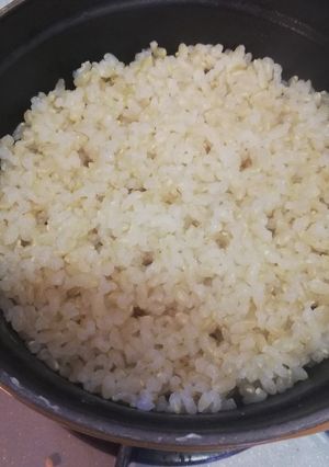 STAUBで玄米を炊く-レシピのメイン写真