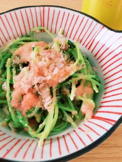 豆苗とたらこの和え物♥-レシピのメイン写真