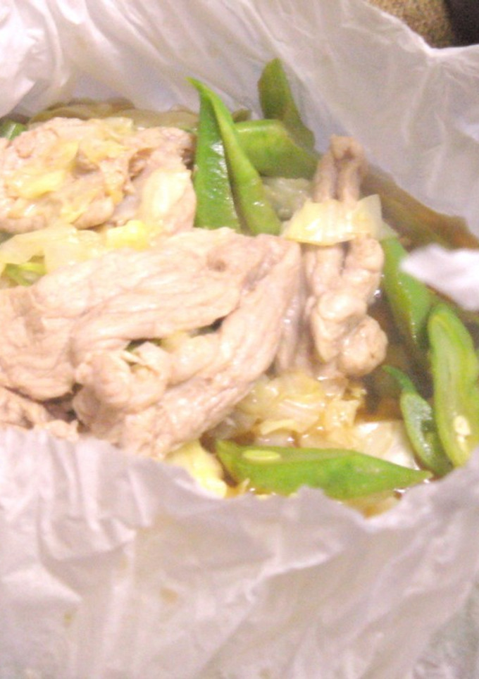 豚肉と野菜の酒蒸し-レシピのメイン写真