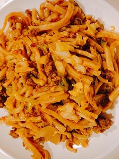 子ども達と旦那が完食!焼きうどん-レシピのメイン写真
