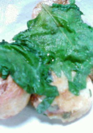 たこ焼き!大葉にんにく醤油で-レシピのメイン写真