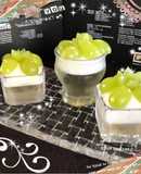 ミチョ美酢マスカットde泡あわゼリー♪