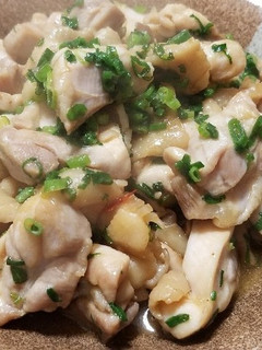 ピリ辛鶏のねぎ和え-レシピのメイン写真
