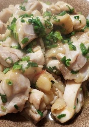 ピリ辛鶏のねぎ和え-レシピのメイン写真
