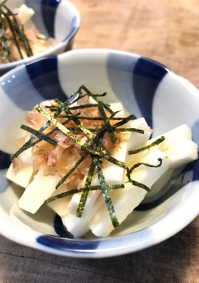 切って和えるだけ〜長芋のおかか和え-レシピのメイン写真