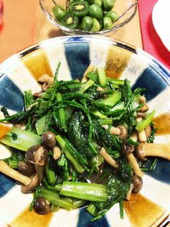 シーアスパラガスの青菜炒め-レシピのメイン写真