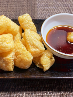 トータル3分おつまみ!カリサク油揚げ*-レシピのメイン写真