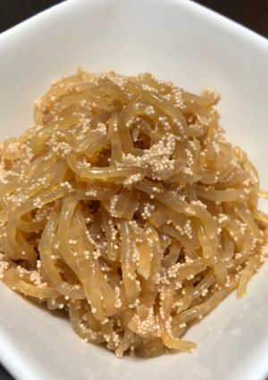 メシ泥棒⁈白滝とタラコのポロポロ煮-レシピのメイン写真