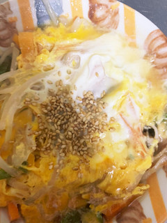 全てレンジ中華丼味豚平焼き風-レシピのメイン写真