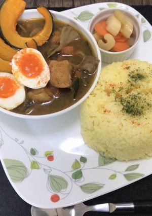 和風出汁とスパイスから作るスープカレー-レシピのメイン写真
