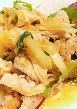 豚肉ときのこのシソ大根おろし生姜焼き-レシピのメイン写真