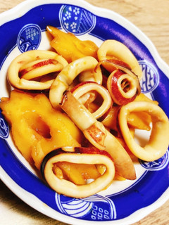 ちくわぶとイカの甘辛煮-レシピのメイン写真
