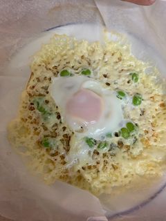 おつまみチーズ枝豆巣ごもり焼き-レシピのメイン写真