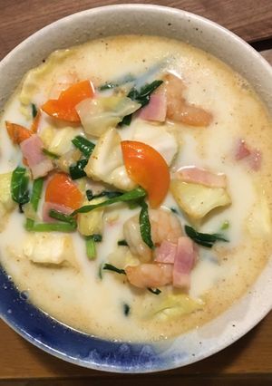 濃厚美味しい！シーフードタンメン-レシピのメイン写真