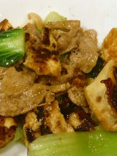 チンゲン菜と豚肉のチャンプル-レシピのメイン写真