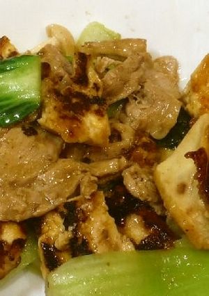 チンゲン菜と豚肉のチャンプル-レシピのメイン写真