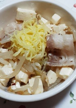 カレー春雨サラダの豚しゃぶサラダ。-レシピのメイン写真