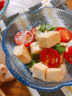 あと1品に♡お豆腐の和風カプレーゼ風-レシピのメイン写真
