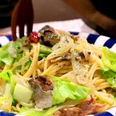 お手軽＆節約！！鯖缶パスタ♬-レシピのメイン写真