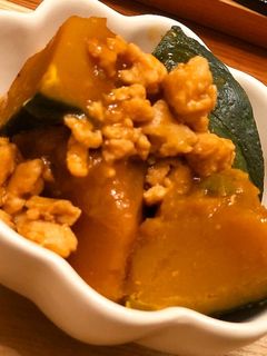 簡単♪ほっこりかぼちゃのそぼろあん-レシピのメイン写真