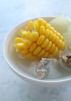 【中華料理】野菜たっぷりの豚骨スープ-レシピのメイン写真