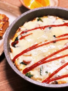 フライパンで簡単!スパニッシュオムレツ-レシピのメイン写真