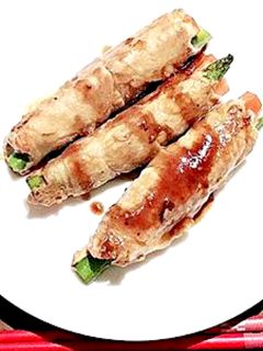 野菜の肉巻き☆味付けは焼肉のタレだけ!-レシピのメイン写真