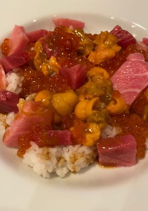 自己満足!海鮮好きなものだけ丼-レシピのメイン写真