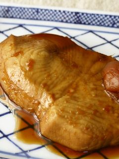 簡単♪さめの煮付け(梅煮)-レシピのメイン写真