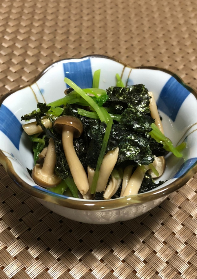三つ葉と海苔の酢のもの-レシピのメイン写真